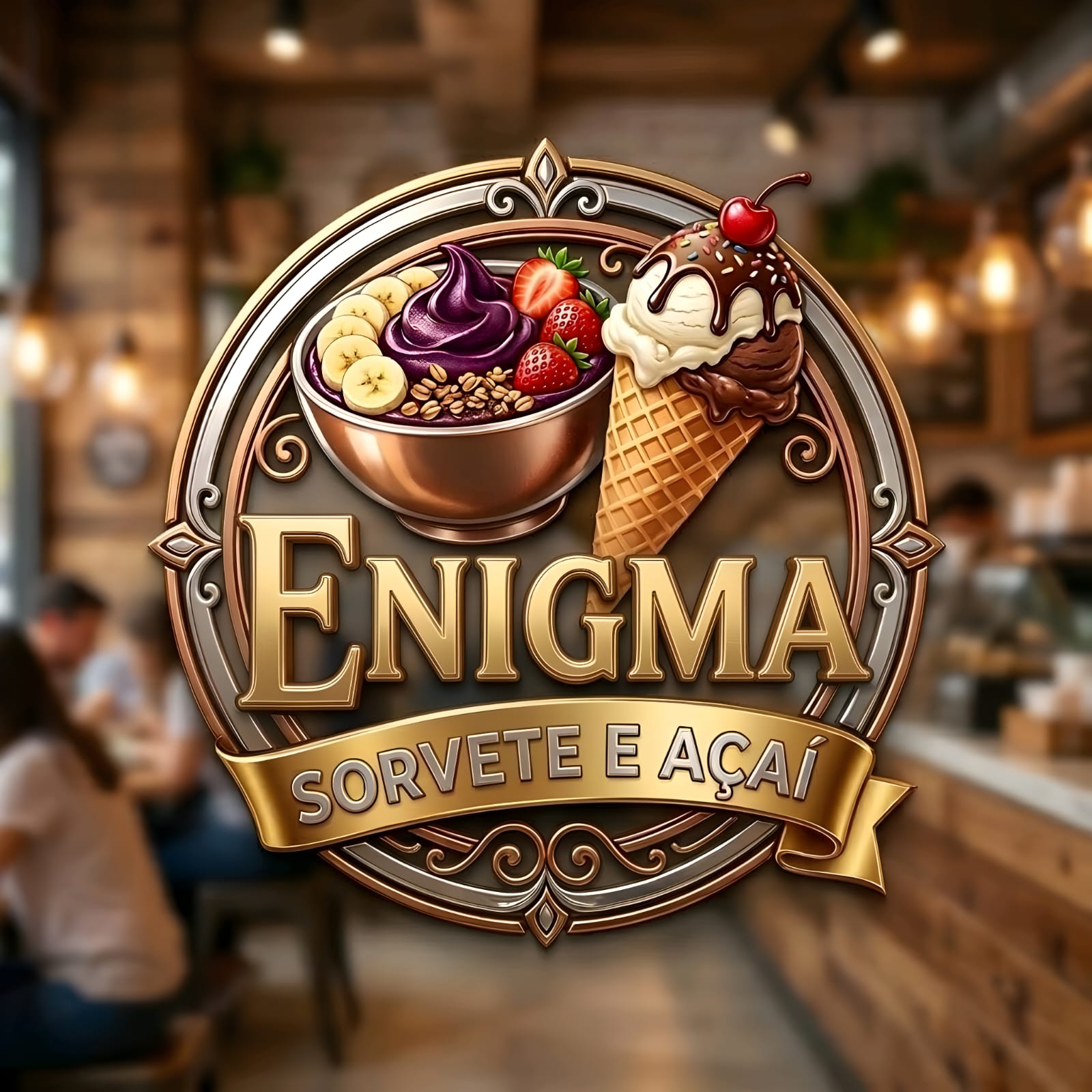 Logo Enigma Açai